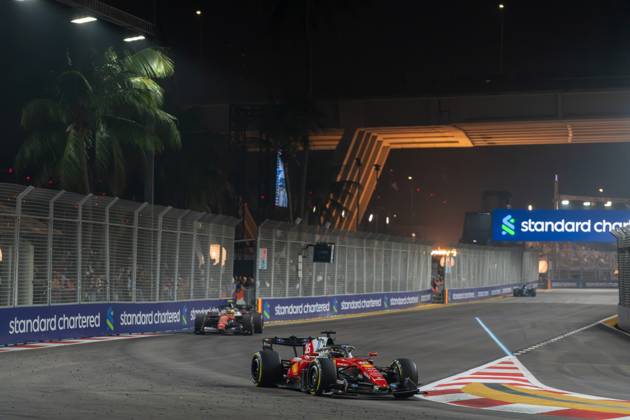 October 11, 2026, Singapore, Singapore: Charles Leclerc (MCO) (Scuderia Ferrari HP) during the race of the Formula 1 Singapore Grand Prix 2026 at the Marina Bay Street Circuit. F1 2026: (Race) Singapore Grand Prix In Singapore, Singapore - 11 Oct 2026 - ZUMAs197 20261011_aaa_s197_121 Copyright: xLucaxMartinix