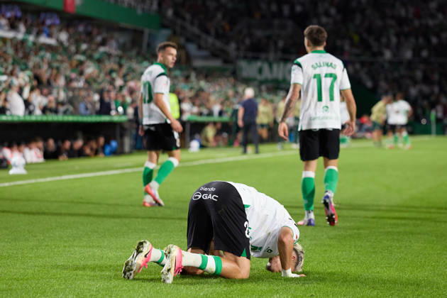 October 11, 2026, Santander, Cantabria, Spain: Yassir Zabiri of Real Racing Club de Santander celebrates after scoring the team s first goal during the LaLiga EA Sports match between Real Racing Club de Santander and Valencia CF at Campos de de El Sardinero on October 11, 2026, in Santander, Spain. Santander Spain - ZUMAa181 20261011_zaa_a181_369 Copyright: xRicardoxLarreinax