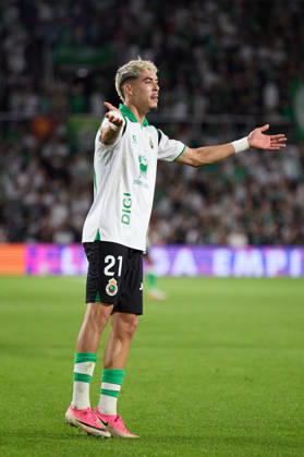 October 11, 2026, Santander, Cantabria, Spain: Yassir Zabiri of Real Racing Club de Santander celebrates after scoring the team s first goal during the LaLiga EA Sports match between Real Racing Club de Santander and Valencia CF at Campos de de El Sardinero on October 11, 2026, in Santander, Spain. Santander Spain - ZUMAa181 20261011_zaa_a181_357 Copyright: xRicardoxLarreinax
