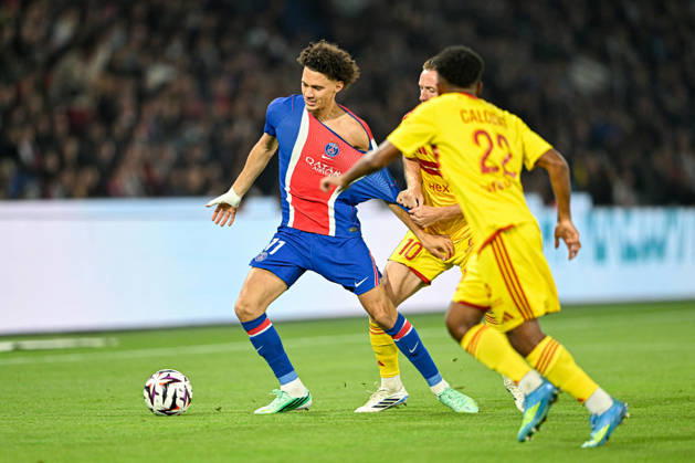 PSG v Le Mans - Paris Maghnes Akliouche during the French championship Ligue 1 football or soccer match between Paris Saint-Germain PSG and Le Mans FC on October 10, 2026 at Parc des Princes stadium in Paris, France. Photo by Victor Joly ABACAPRESS.COM Paris France  Copyright: xJolyxVictor ABACAx