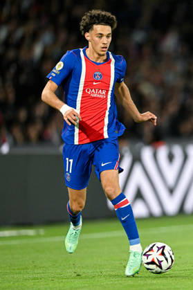 PSG v Le Mans - Paris Maghnes Akliouche during the French championship Ligue 1 football or soccer match between Paris Saint-Germain PSG and Le Mans FC on October 10, 2026 at Parc des Princes stadium in Paris, France. Photo by Victor Joly ABACAPRESS.COM Paris France  Copyright: xJolyxVictor ABACAx