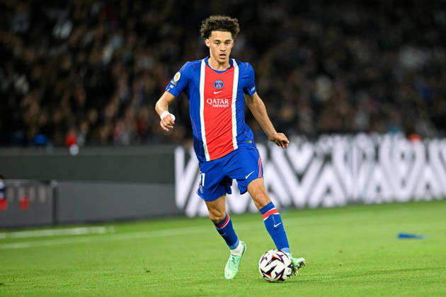 PSG v Le Mans - Paris Maghnes Akliouche during the French championship Ligue 1 football or soccer match between Paris Saint-Germain PSG and Le Mans FC on October 10, 2026 at Parc des Princes stadium in Paris, France. Photo by Victor Joly ABACAPRESS.COM Paris France  Copyright: xJolyxVictor ABACAx