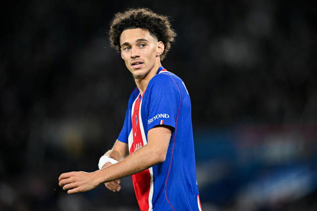 PSG v Le Mans - Paris Maghnes Akliouche during the French championship Ligue 1 football or soccer match between Paris Saint-Germain PSG and Le Mans FC on October 10, 2026 at Parc des Princes stadium in Paris, France. Photo by Victor Joly ABACAPRESS.COM Paris France  Copyright: xJolyxVictor ABACAx