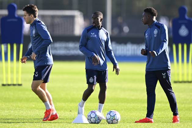 Inter Milan v Club Brugge - UEFA Champions League Media Activities 12 10 2026 WESTKAPELLE, BELGIUM - OCTOBER 12 : Forbs Carlos forward of Club Brugge pictured during a training session ahead of the UEFA Champions League 2026 27 League Phase matchday 2 match between Inter Milan and Club Brugge on October 12, 2026 in Westkapelle, Belgium, 12 10 2026 Westkapelle Belgium Copyright: xTomasxSiskx