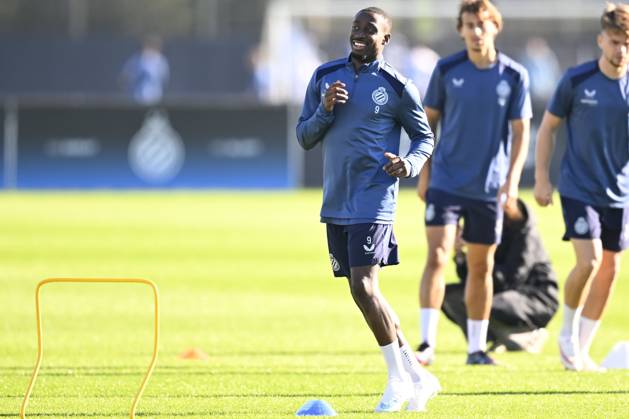 Inter Milan v Club Brugge - UEFA Champions League Media Activities 12 10 2026 WESTKAPELLE, BELGIUM - OCTOBER 12 : Forbs Carlos forward of Club Brugge pictured during a training session ahead of the UEFA Champions League 2026 27 League Phase matchday 2 match between Inter Milan and Club Brugge on October 12, 2026 in Westkapelle, Belgium, 12 10 2026 Westkapelle Belgium Copyright: xTomasxSiskx
