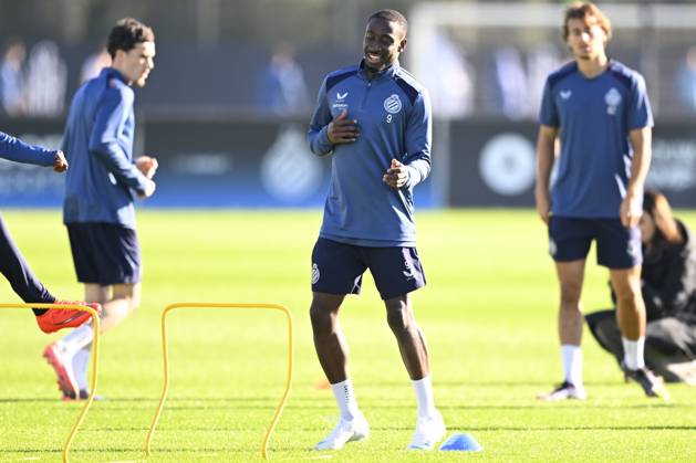 Inter Milan v Club Brugge - UEFA Champions League Media Activities 12 10 2026 WESTKAPELLE, BELGIUM - OCTOBER 12 : Forbs Carlos forward of Club Brugge pictured during a training session ahead of the UEFA Champions League 2026 27 League Phase matchday 2 match between Inter Milan and Club Brugge on October 12, 2026 in Westkapelle, Belgium, 12 10 2026 Westkapelle Belgium Copyright: xTomasxSiskx