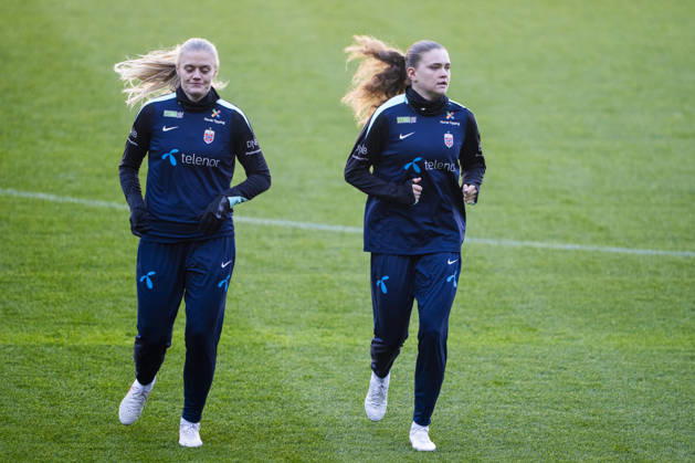Football, women, World Cup qualifiers, Norway national team, training