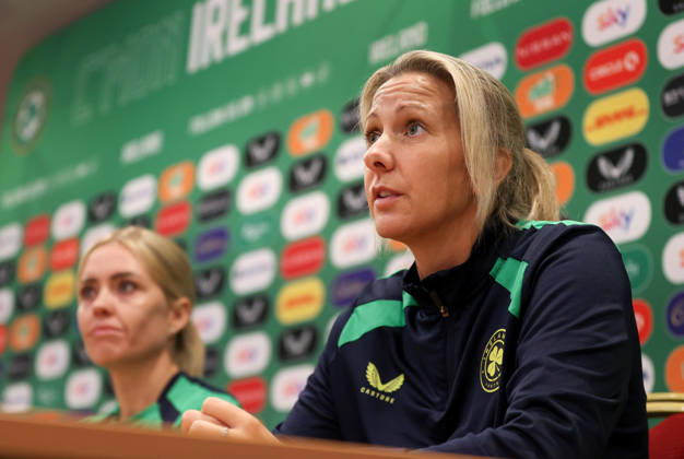 Football, Women, World Cup qualifiers, Republic of Ireland national team, press conference