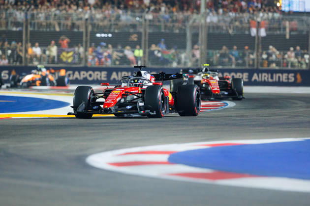 October 11, 2026, Singapore, Singapore: Charles Leclerc of Monaco drives the (16) Scuderia Ferrari HP SF-26 during the F1 Grand Prix of Singapore at the Marina Bay Street Circuit. Formula 1, Singapore Grand Prix 2026 Race - 11 Oct 2026 - ZUMAs197 20261011_aaa_s197_828 Copyright: xGeorgexHitchensx