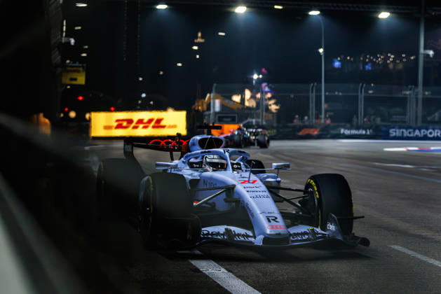 October 11, 2026, Singapore, Singapore: Nico Hulkenberg of Germany drives the (27) Audi Revolut F1 Team R26 during the F1 Grand Prix of Singapore at the Marina Bay Street Circuit. Singapore Singapore - ZUMAs197 20261011_aaa_s197_857 Copyright: xGeorgexHitchensx