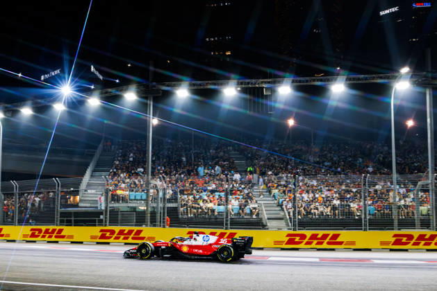 October 11, 2026, Singapore, Singapore: Charles Leclerc of Monaco drives the (16) Scuderia Ferrari HP SF-26 during the F1 Grand Prix of Singapore at the Marina Bay Street Circuit. Formula 1, Singapore Grand Prix 2026 Race - 11 Oct 2026 - ZUMAs197 20261011_aaa_s197_853 Copyright: xGeorgexHitchensx