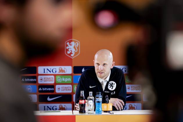 Football, women, the Netherlands national team, press conference
