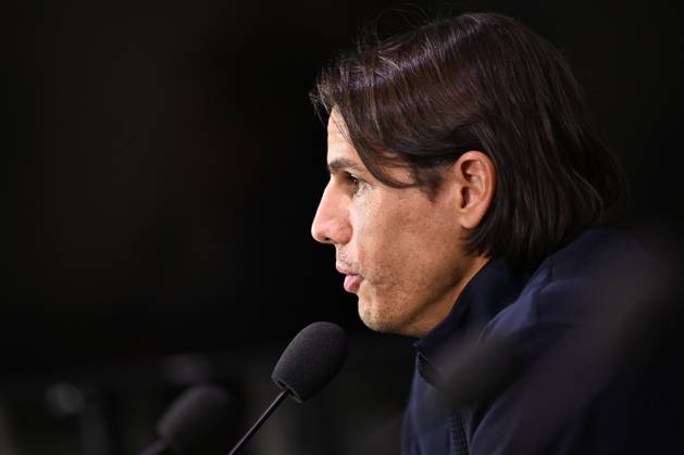 Inter Milan v Club Brugge - UEFA Champions League Media Activities 12 10 2026 MILAN, ITALY - OCTOBER 12 : Sommer Yann goalkeeper of Club Brugge speaking with the media during a pre-match press conference, PK, Pressekonferenz ahead of the UEFA Champions League 2026 27 League Phase matchday 2 match between Inter Milan and Club Brugge on October 12, 2026 in Milan, Italy, 12 10 2026 Milan Italy Copyright: xTomasxSiskx