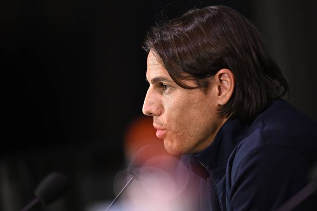 Inter Milan v Club Brugge - UEFA Champions League Media Activities 12 10 2026 MILAN, ITALY - OCTOBER 12 : Sommer Yann goalkeeper of Club Brugge speaking with the media during a pre-match press conference, PK, Pressekonferenz ahead of the UEFA Champions League 2026 27 League Phase matchday 2 match between Inter Milan and Club Brugge on October 12, 2026 in Milan, Italy, 12 10 2026 Milan Italy Copyright: xTomasxSiskx