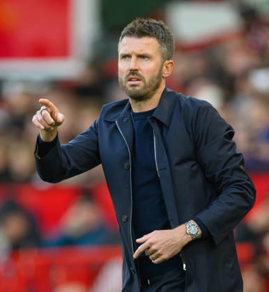 10 October 2026 - Manchester United, ManU v Tottenham Hotspur - Premier League League - Old Trafford - Manchester. Manchester United v Tottenham Hotspur - Premier League League - Old Trafford - Manchester. Manchester United Manager Michael Carrick. Picture : Mark Pain MANCHESTER England Copyright: xMarkxPainx