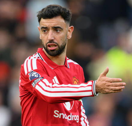 10 October 2026 - Manchester United, ManU v Tottenham Hotspur - Premier League League - Old Trafford - Manchester. Manchester United v Tottenham Hotspur - Premier League League - Old Trafford - Manchester. Manchcester United s Bruno Fernandes. Picture : Mark Pain MANCHESTER England Copyright: xMarkxPainx