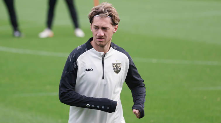 October 13, 2026, Germany, Stuttgart, Soccer: VfB Stuttgart Practice, Angelo Stiller