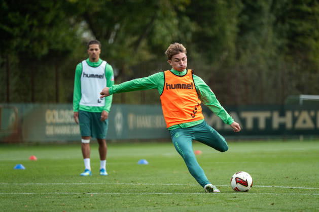 October 13, 2026, GER, Soccer, Men s, 1. Bundesliga, 2026–2027 Season, Practice, SV Werder Bremen, Chuki Werder Bremen, 20 on the Ball, Bremen Training Facility, Weserstadion, Bremen, Germany Copyright: xNordphoto Memmlerx