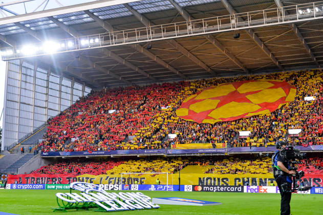 FOOTBALL : RC Lens vs Sporting Club Portugal - Ligue des Champions - Phase de Ligue - Journée 2 - 13 10 2026 Supporters du RC Lens - Ambiance LensFrance Copyright: xBaptistexAutissierx