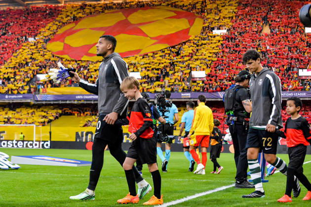 FOOTBALL : RC Lens vs Sporting Club Portugal - Ligue des Champions - Phase de Ligue - Journée 2 - 13 10 2026 Kaique Pereira (Sporting Club Portugal) LensFrance Copyright: xBaptistexAutissierx