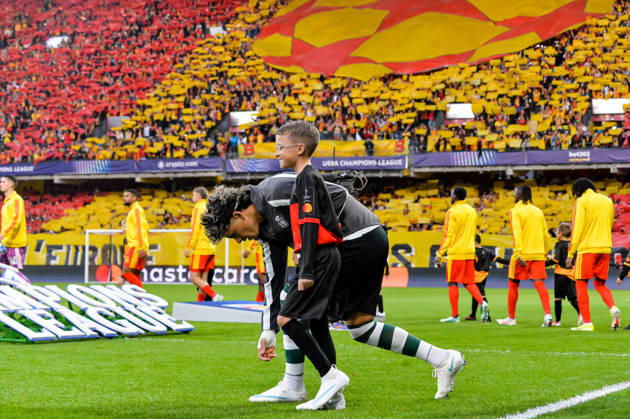 FOOTBALL : RC Lens vs Sporting Club Portugal - Ligue des Champions - Phase de Ligue - Journée 2 - 13 10 2026 Maxi Araujo (Sporting Club Portugal) LensFrance Copyright: xBaptistexAutissierx