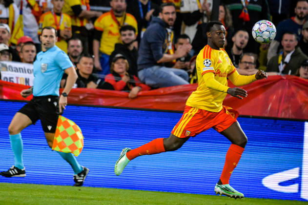 FOOTBALL : RC Lens vs Sporting Club Portugal - Ligue des Champions - Phase de Ligue - Journée 2 - 13 10 2026 Saud Abdulhamid (RC Lens) LensFrance Copyright: xBaptistexAutissierx