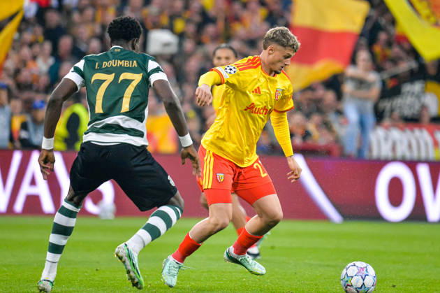 FOOTBALL : RC Lens vs Sporting Club Portugal - Ligue des Champions - Phase de Ligue - Journée 2 - 13 10 2026 Michael Cuisance (RC Lens) LensFrance Copyright: xBaptistexAutissierx