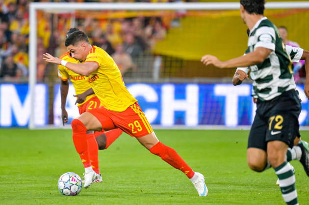 FOOTBALL : RC Lens vs Sporting Club Portugal - Ligue des Champions - Phase de Ligue - Journée 2 - 13 10 2026 Franjo Ivanovic (RC Lens) LensFrance Copyright: xBaptistexAutissierx