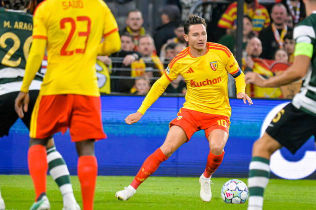 FOOTBALL : RC Lens vs Sporting Club Portugal - Ligue des Champions - Phase de Ligue - Journée 2 - 13 10 2026 Florian Thauvin (RC Lens) LensFrance  Copyright: xBaptistexAutissierx