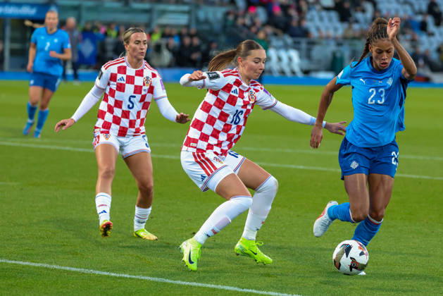Football. FIFA World Cup, WM, Weltmeisterschaft, Fussball Qualification. Iceland - Croatia. 13.10.2026. Reykjavik, Iceland. Copyright: xPawelxCieslikiewiczx 4X4A2147