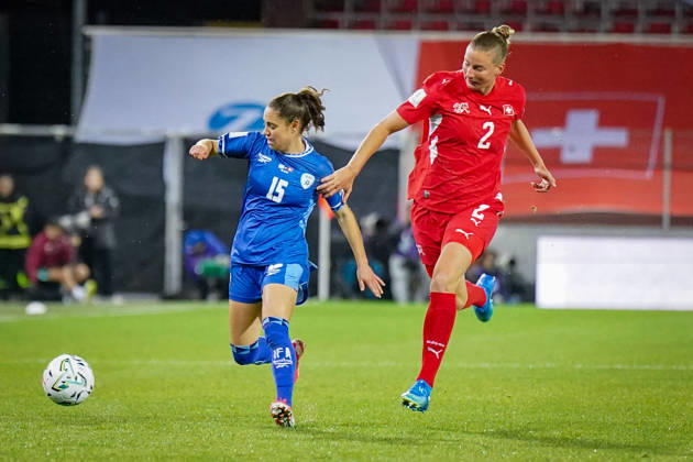 Football, Women's, World Cup qualifiers, Switzerland v Israel