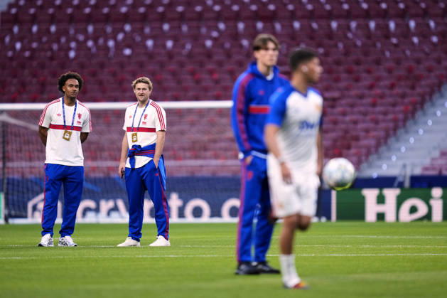 ESP: Atletico de Madrid v Manchester United, ManU FC. UEFA Champions League. Matchday 2. Joshua Zirkzee of Manchester United during the UEFA Champions League match between Atletico de Madrid and Manchester United FC played at Riyadh Metropolitano Stadium on 13 Oct 2026 in Barcelona, Spain. kpng Copyright: xCesarxCebollax xPRESSINPHOTOx PS_2627_ATM_MANU_010