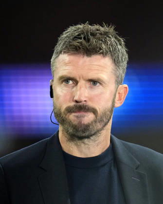 ESP: Atletico de Madrid v Manchester United, ManU FC. UEFA Champions League. Matchday 2. Michael Carrick, head coach of Manchester United during the UEFA Champions League match between Atletico de Madrid and Manchester United FC played at Riyadh Metropolitano Stadium on 13 Oct 2026 in Barcelona, Spain. kpng Copyright: xCesarxCebollax xPRESSINPHOTOx PS_2627_ATM_MANU_025
