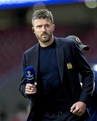 ESP: Atletico de Madrid v Manchester United, ManU FC. UEFA Champions League. Matchday 2. Michael Carrick, head coach of Manchester United during the UEFA Champions League match between Atletico de Madrid and Manchester United FC played at Riyadh Metropolitano Stadium on 13 Oct 2026 in Barcelona, Spain. kpng Copyright: xCesarxCebollax xPRESSINPHOTOx PS_2627_ATM_MANU_018