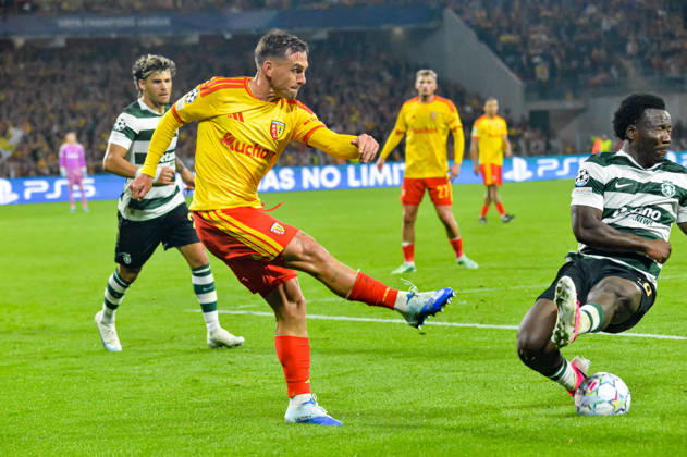 FOOTBALL : RC Lens vs Sporting Club Portugal - Ligue des Champions - Phase de Ligue - Journée 2 - 13 10 2026 Ruben Aguilar (RC Lens) LensFrance Copyright: xBaptistexAutissierx