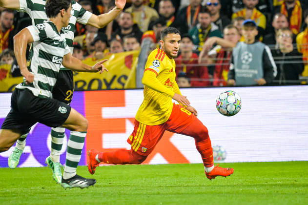 FOOTBALL : RC Lens vs Sporting Club Portugal - Ligue des Champions - Phase de Ligue - Journée 2 - 13 10 2026 Yacine Titraoui (RC Lens) LensFrance Copyright: xBaptistexAutissierx