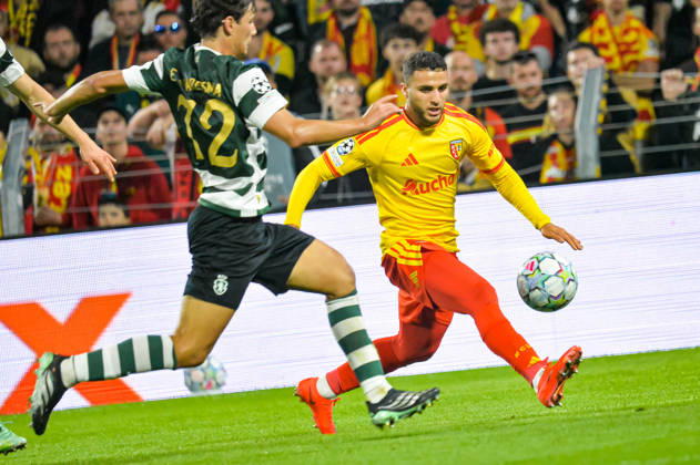 FOOTBALL : RC Lens vs Sporting Club Portugal - Ligue des Champions - Phase de Ligue - Journée 2 - 13 10 2026 Yacine Titraoui (RC Lens) LensFrance Copyright: xBaptistexAutissierx