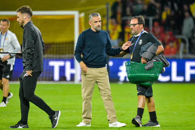 FOOTBALL : RC Lens vs Sporting Club Portugal - Ligue des Champions - Phase de Ligue - Journée 2 - 13 10 2026 Rui Borges (Sporting Club Portugal) LensFrance Copyright: xBaptistexAutissierx