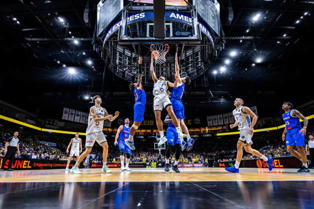 Basketball Berlin, October 13, 2026; 2026–2027 Season; FIBA BCL Regular Season, Group G; Basketball Champions League; Alba Berlin; Igokea M. Tel. Aleksandrovac; Jack Kayil; Alba Berlin, No. 07