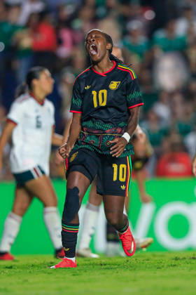 MEXICAN WOMEN S NATIONAL TEAM MEXICO VS. JAMAICA, INTERNATIONAL FRIENDLY, 10 13 2026 QUERÉTARO, MEXICO Action photo of Jody Brown 10 of Jamaica during an international friendly match at the Estadio Corregidora in Querétaro, Mexico. PHOTO BY IMAGENSHOP PHOTOGRAPHY AGENCY, QUERÉTARO, MEXICO Copyright: xLUISxGONZALEZx
