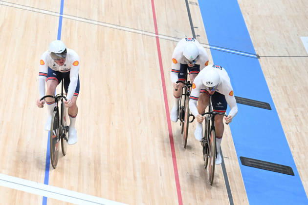 14-10-2026 World Championships Elite Track; Giornata 01; 2026, Great Britain; Ledingham Horn, Harry; Lowe, Edward; Truman, Joseph; Shanghai - Velodromo; 