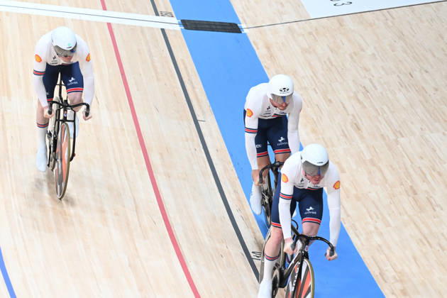14-10-2026 World Championships Elite Track; Giornata 01; 2026, Great Britain; Ledingham Horn, Harry; Lowe, Edward; Truman, Joseph; Shanghai - Velodromo; 