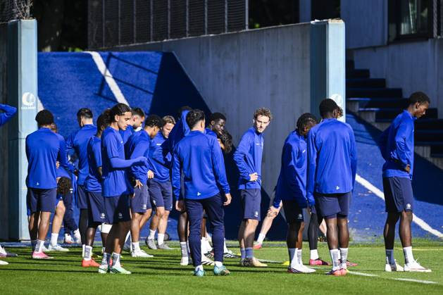 Gent s Gilles De Meyer pictured during a training session of Belgian soccer team KAA Gent, Wednesday 14 October 2026 in Gent. The team is preparing for the opening match of the UEFA Conference League league phase against Danish Aarhus GF tomorrow. TOMxGOYVAERT  x189775668x
