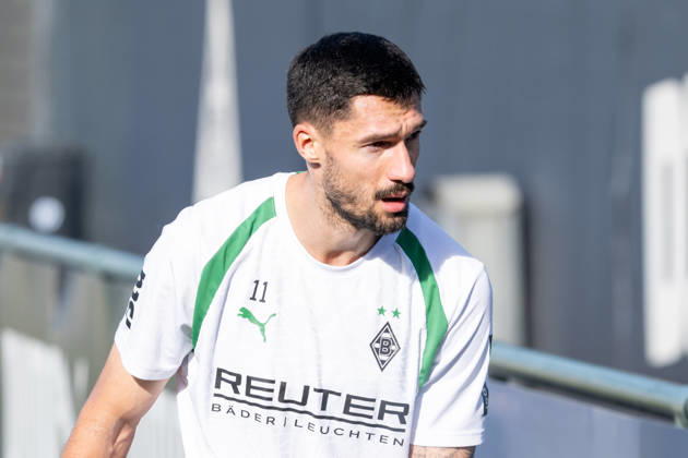 Tim Kleindienst, Borussia Mönchengladbach, cuts training short on the 11th. Public training session: Borussia Mönchengladbach, soccer, Bundesliga, 2026–2027 season, October 14, 2026, Borussia Mönchengladbach public training session, soccer, Bundesliga, 2026–2027 season, October 14, 2026, Mönchengladbach Copyright: xEibner-Pressefoto ThomasxHaeslerx EP_THR