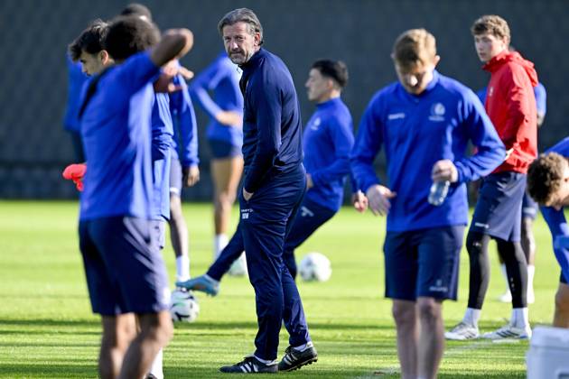 KAA Gent v AGF Aarhus - UEFA Conference League Media Activities 14 10 2026 GENT, BELGIUM - OCTOBER 14 : De Mil Rik head coach of KAA Gent pictured during a training session ahead of the UEFA Conference League 2026 27 League Phase matchday 1 match between KAA Gent and AGF Aarhus on October 14, 2026 in Gent, Belgium, 14 10 2026 Gent Belgium  Copyright: xJanxDexMeuleneirx