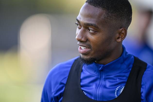 KAA Gent v AGF Aarhus - UEFA Conference League Media Activities 14 10 2026 GENT, BELGIUM - OCTOBER 14 : Balikwisha Michel-Ange forward of KAA Gent pictured during a training session ahead of the UEFA Conference League 2026 27 League Phase matchday 1 match between KAA Gent and AGF Aarhus on October 14, 2026 in Gent, Belgium, 14 10 2026 Gent Belgium  Copyright: xJanxDexMeuleneirx