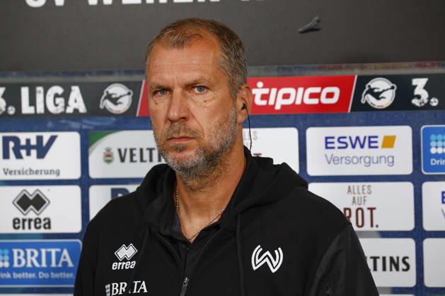 October 14, 2026, xavx, Soccer 3rd Division, SV Wehen Wiesbaden vs. Alemannia Aachen, Coach Jochen Seitz, SV Wehen Wiesbaden, Wiesbaden