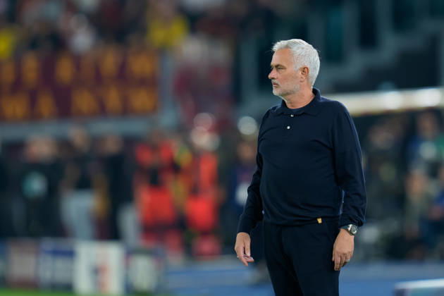 AS Roma v Real Madrid C.F. - UEFA Champions League 2026 27 League Phase MD2 Jose Mourinho Head Coach of Real Madrid CF looks on during the AS Roma v Real Madrid C.F. - UEFA Champions League 2026 27 League Phase MD2 at Stadio Olimpico on October 14, 2026 in Rome, Italy Rome Stadio Olimpico Lazio Italy Copyright: xGiuseppexMaffiax 261014_UCL_Roma-RealMadrid_GM_07261