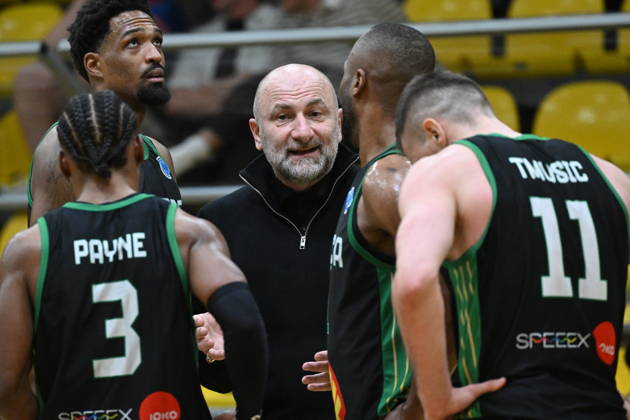 Split, 14.10.2026 - Kosarka: KK Split - BC Trepca, utakmica FIBA Europa kupa Croatia, Split, 14.10.2026. KK Split basketball hall. Basketball match FIBA ??Europe Cup, KK Split - BC Trepca. In the photo: Aziz Bekir. Photo: Tom Dubravec CROPIX Split CROATIA Copyright: xxTomxDubravecx split_trepca_kup3-141026