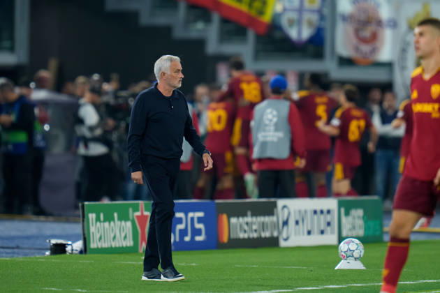 AS Roma v Real Madrid C.F. - UEFA Champions League 2026 27 League Phase MD2 Jose Mourinho Head Coach of Real Madrid CF looks on during the AS Roma v Real Madrid C.F. - UEFA Champions League 2026 27 League Phase MD2 at Stadio Olimpico on October 14, 2026 in Rome, Italy Rome Stadio Olimpico Lazio Italy Copyright: xGiuseppexMaffiax 261014_UCL_Roma-RealMadrid_GM_08906
